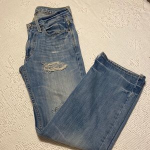 American Eagle mens jeans size 26/28 Boot cut